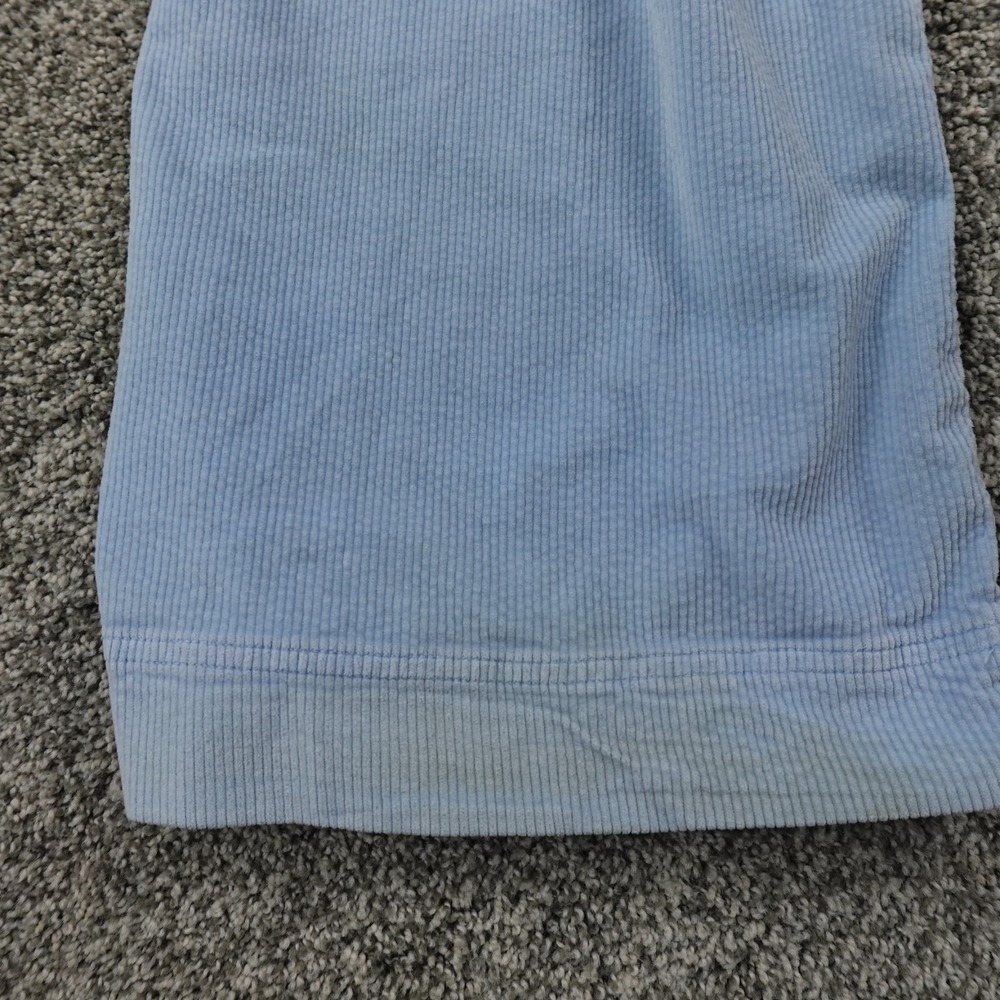 American Eagle Pants Womens 10 Blue Cargo High Rise Baggy Wide Leg Rave Stretch - Picture 14 of 16